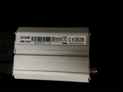 Typenschild eines Wavecom-Moduls
