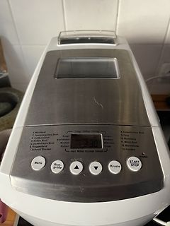 Bedienfeld eines Brotbackautomaten