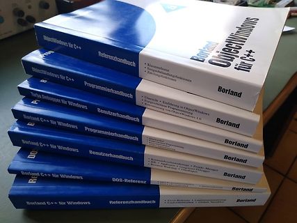 Stapel Borland C++ und ObjectWindows Handbücher