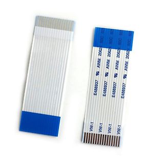Zwei Flachbandkabel