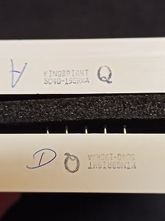 Beschriftung einer Bauteilverpackung
