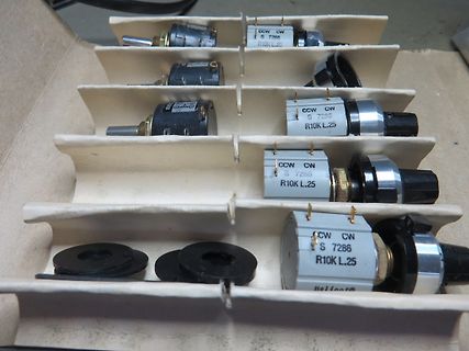 Potentiometer in einer Verpackung