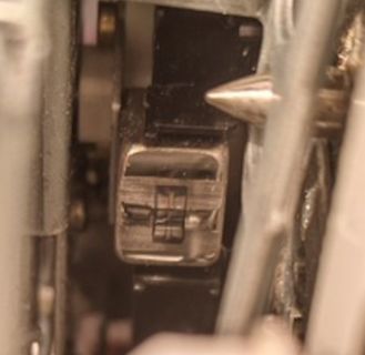 Nahaufnahme eines elektronischen Bauteils