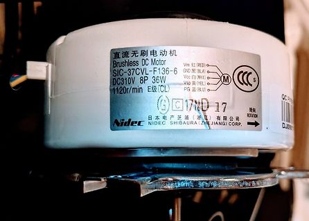 Nidec Brushless DC Motor