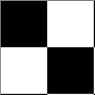 Schwarz-weißes Schachbrettmuster