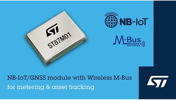 STMicroelectronics NB-IoT/GNSS Modul ST87M01