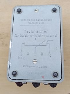 Technischer Dekaden-Widerstand aus DDR-Produktion