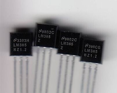 LM385 Spannungsregler Bauteile