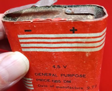 Alte 4,5V Batterie