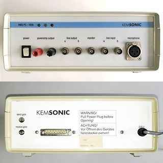 Vorder- und Rückseite eines Kemsonic AMS PC-1656 Geräts