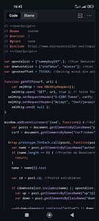 JavaScript Userscript Code