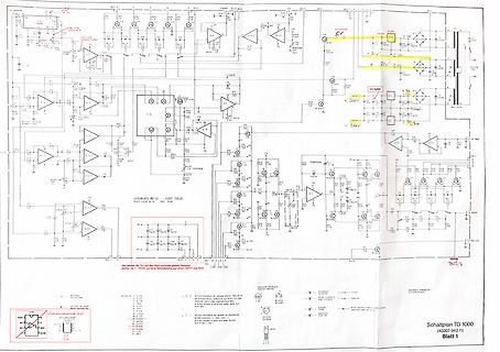 Schaltplan einer elektronischen Schaltung