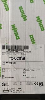 Etikett einer WAGO Verpackung