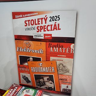 Magazine covers of Radioamateur and Prakticka Elektronika