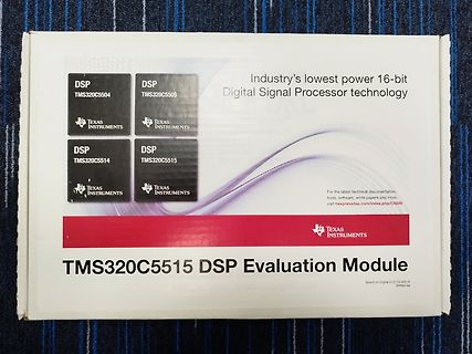Verpackung eines TMS320C5515 DSP Evaluation Module