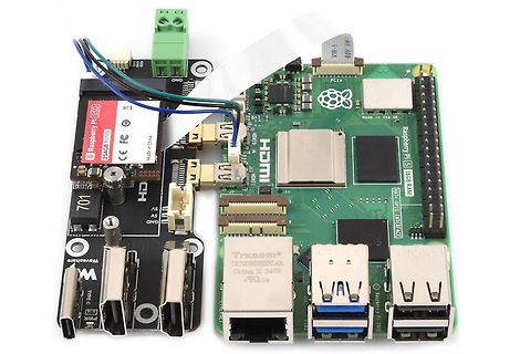 Raspberry Pi Setup mit Erweiterungsmodul