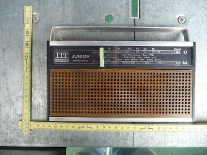 ITT Junior Schaub-Lorenz Radio mit Maßband