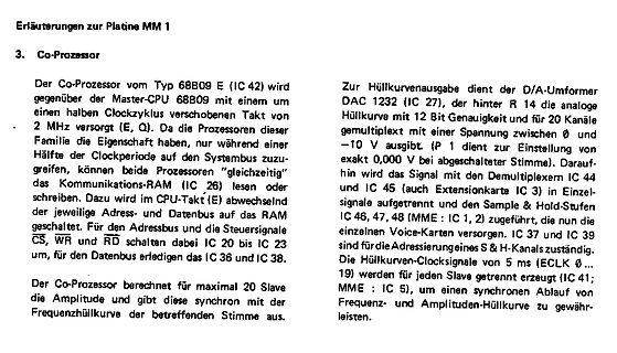 Deutscher Text über Co-Prozessor und DAC