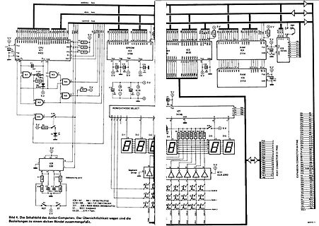 Schaltplan eines Junior-Computers
