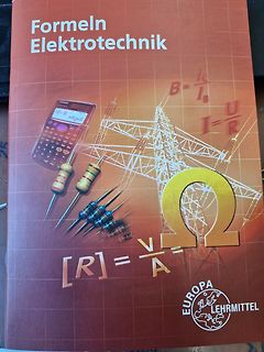 Buchcover Formeln Elektrotechnik