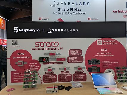 Werbeaufsteller für Sferalabs Strato Pi Edge Controller