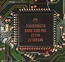 Motorola integrierter Schaltkreis auf Leiterplatte