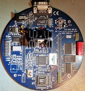Leiterplatte eines NEC Electronics Geräts