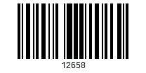 Barcode mit Zahl