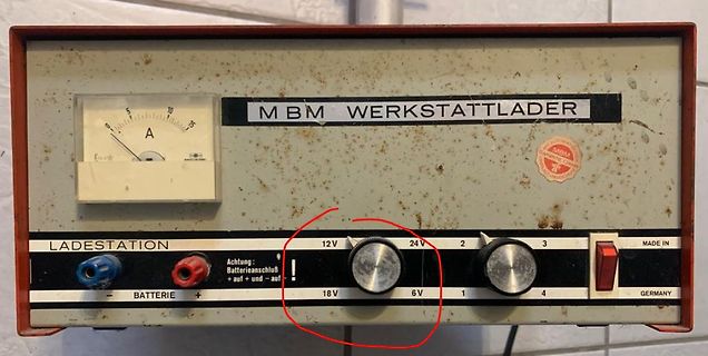 MBM Werkstattlader Ladestation