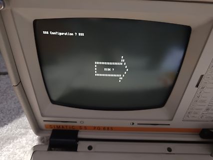 SIMATIC S5 PG 685 Programmiergerät mit Fehlermeldung