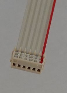 Flachbandkabel mit Anschlussstecker