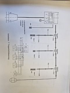 Schaltplan einer Treppenlichtsteuerung