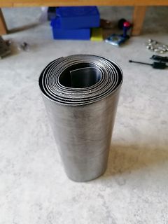 Gerollte Metallplatte oder Blech
