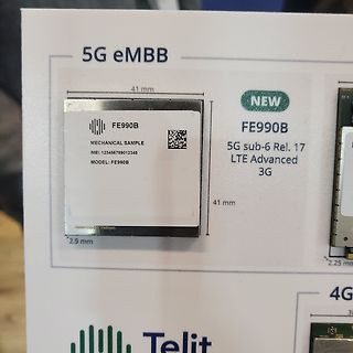 Produktpräsentation eines 5G eMBB Moduls FE990B