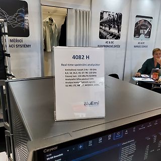 Präsentation eines Spektralanalysators