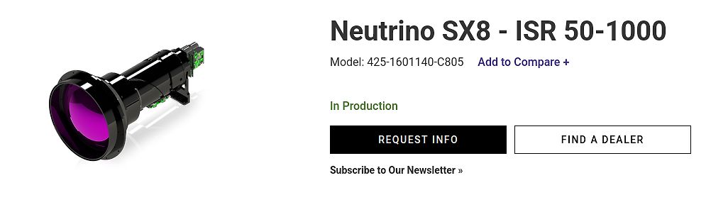 Produktseite Neutrino SX8 ISR 50-1000