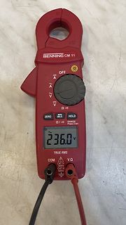 Roter Benning CM 11 Stromzangenamperemeter