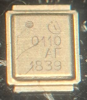 Makroaufnahme eines elektronischen Bauteils