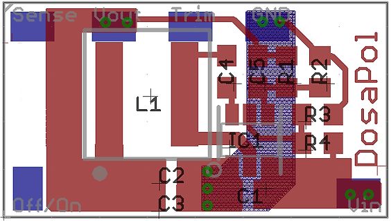 PCB-Layout einer Leiterplatte