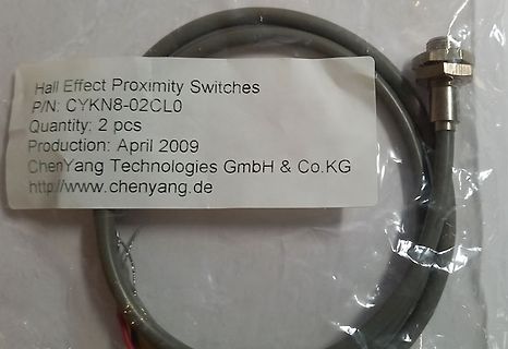 Hall Effect Proximity Switches mit Etikett