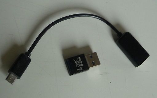 Micro SD zu USB Adapter mit Kabel