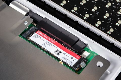 Raspberry Pi SSD M.2 Modul auf Leiterplatte
