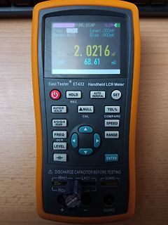 Handheld LCR Meter East Tester ET432