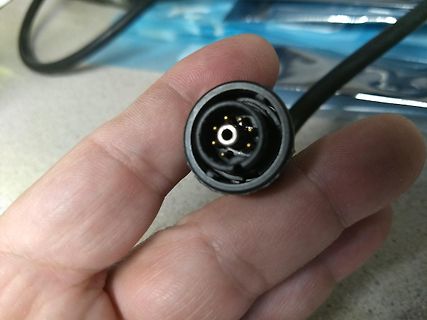 Elektrischer Stecker mit Pins