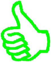 Daumen hoch Symbol