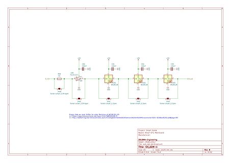 Schaltplan einer LED-Schaltung mit WS2812B