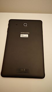 Rückseite eines Samsung Tablets