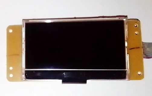 LCD-Display auf Leiterplatte