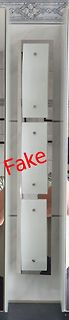 Bild mit dem roten Text Fake