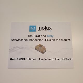 Werbefoto für Inolux adressierbare Monocolor LEDs